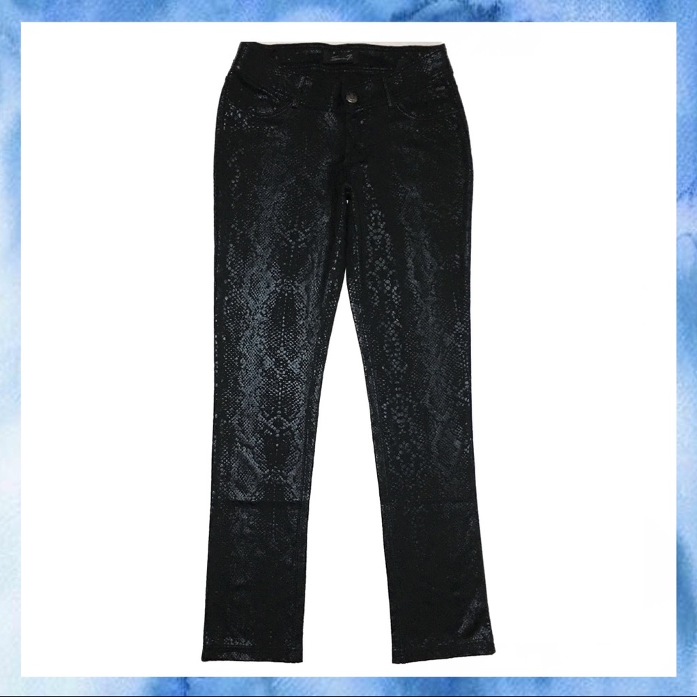 Seven7 Brand Snakeskin Stretch Leggings